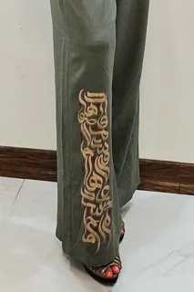 تاپ و شلوار الیاف طبیعی خنک و سبک